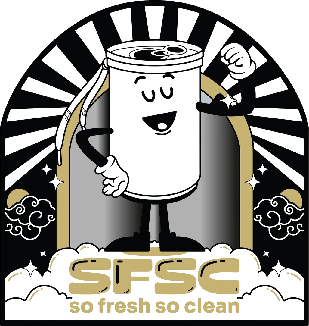 Emblema de la marca SFSC con la mascota